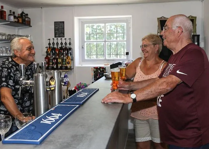 Mobil-home Pour 7 Avec Terrasse Et Equipements - Api-1-52-492 *